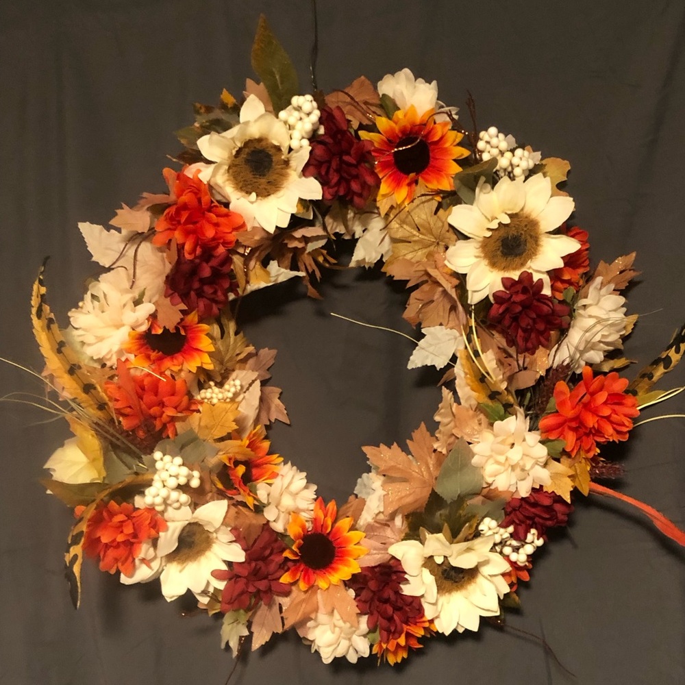 Hand made wreath decordeco